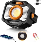 Everbrite Magnetic Work Light Rechargeable Led, 2000LM Black & Orange New. Price: $39.11.