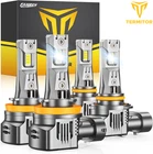 Termitor Brightest 4 Pacjk H11+9005 Led Hi/low/fog Headlight Bulbs Kit 200000LM New. Price: $52.49.