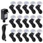 Yescom 15X 12V Cool White Outdoor Waterproof Led Deck Lights W/ Transformer New. Price: $69.90.