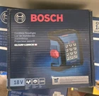 New Bosch GLI18V-1200CN Cordless Lumen Led Work Light. Tool Only. Price: $99.69.