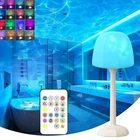 Shower Lamp Ocean Wave Projector Light - 2400MAH Battery Powered Water Ripple... New. Price: $41.69.