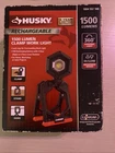 New Husky 1004 557 188 1500 Lumens Rechargeable Clamp Led Work Light. Price: $24.00.
