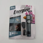 Energizer 500 Lumens Metal Auto Safety Flashlight Belt Cutter & Glass Breaker New. Price: $19.95.