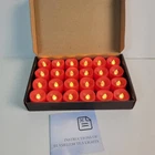 Homemory 24 Pack Red Flameless Led Tea Lights Flickering Battery Operated Open. Price: $22.79.