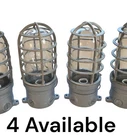 (1) Crouse-hinds 200 Watt Explosion Proof Flush Mount Vtg Industrial Light Cage. Price: $329.00.