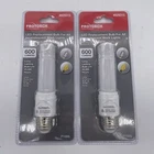 2 Protorch 7-WATT Led Work Light Replacement Bulbs 40-WATT Equivalent 600 Lumens New. Price: $12.75.