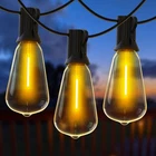 Outdoor String Lights, 50FT Heavy Duty Patio With 26 Led Dimmab... New. Price: $33.22.