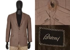 RRP2900$ Men's Brioni Parlamento Blazer 41US/UK 51IT Light Brown 100% Cashmere Pre-owned. Price: $627.00.