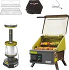 Fire'n'go Portable Grill Smoker & Rechargeable Led Lantern Combo New. Price: $944.99.