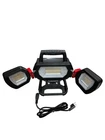 Husky 1010887587 10,000 Lumen Three-head Hybrid Led Work Light (mi-j (PBR120619) Used. Price: $70.00.
