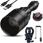 1605 940NM Ir Illuminator Flashlight Lights For Night Vision Zoomable Infrared New. Price: $78.59.