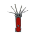Modern Monkey 8-IN-1 Pocket Toolkit Dual-light Screwdriver Set- Red Sb New. Price: $11.48.