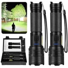 Thy Try Rechargeable Led Flashlights 90000LM Super Bright 7 Modes 2 Pack New. Price: $67.59.