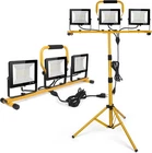 Led Work Lights With Stand, 21000 Lumen, 2-HEAD Adjustable Light, Waterpr New. Price: $58.30.