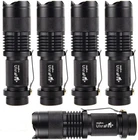 5 Pack SK68 Tactical And Small FLASHLIGHTS,7W 3-MODE Pocket Torch Adjustable Foc New. Price: $28.97.