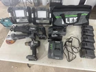 Flex 24V Cordless Tool Bundle Kit 5 Batteries Charger Bag Saws Grinder Lights Used. Price: $599.00.