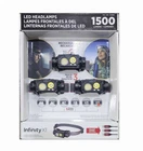 Infinity X1 1500 Lumen Rechargeable Headlamps, 3PK New. Price: $37.99.