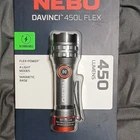 Nebo Davinci Flex Rechargeable Led Flashlight Lumens Magnetic Base Gray New. Price: $29.99.