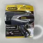 New Stanley Series SL2M09 Black & Gray Handheld Rechargeable Spotlight. Price: $85.49.
