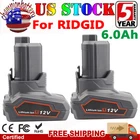 6000MAH For Ridgid 12V Lithium Battery R82059 AC82048 R82048 High Capacity Tool New. Price: $22.99.