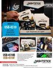 Bayco Nightstick CTD-4510M1 (6) USB4510B And USB4510F Retail Display New. Price: $497.99.