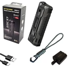 Nitecore EDC37 8000 Lumen Rechargeable Compact Led Tactical Flashlight New. Price: $139.95.