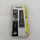 Coast 1000 Lumens G55R Rechargeable Dual Power IP54 Flashlight New/sealed. Price: $22.50.