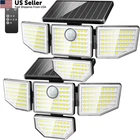 Adewalk Outdoor Solar Light - Upgrade 3000LM 188 Led 5X4X6 Inches, White New. Price: $60.66.