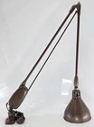 Vintage Mcm Dazor 603 Floating Fixture Articulating Lamp Industrial Task Light Used. Price: $233.88.