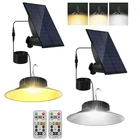 Tsuneslux 2 Pack Solar Shed Light Outdoor Indoor, Powered Pendant New. Price: $68.38.