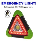 23917 LA-ERWORK-6/12 Litezall Triangle Emergency And Utility Light New. Price: $15.00.