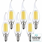 Luxrite Candelabra Led Light Bulbs 100W Equivalent 5000K CA11 E12 Base 6-PACK New. Price: $52.95.