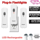 Energizer Led Power Rechargeable Plug-in Flashlights Emergency For Home New. Price: $36.91.