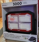Infinity Dual-powered Led Worklight 3000 Lumens, Usb & Solar Rechargeable New. Price: $59.99.