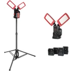 12000LM 85W Cordless Work Light, Dual-head With Tripod, Compatible De New. Price: $174.00.