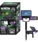 Bell+howell Monster Solar Zapper 2-IN-1 Flood Light/ Bug Motion Activated New. Price: $17.99.