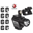 Nightstick Helmet Mounted Dual Flashlight-black, Lithium CR123, 220LM New. Price: $99.00.