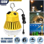Led Temporary Work Light 100W 5000K 14000LM Linkable Construction Job Site New. Price: $67.20.