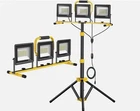 Zetunlo 21000 Lumen Led Work Light With Stand (3-HEAD Adjustable) New. Price: $62.99.