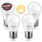 Zeqidou 25 Watt Light Bulbs Equivalent, 3W Led A15, Warm White PACK-4 New. Price: $13.57.