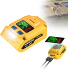 100W Usb Battery Adapter Compatible With Dewalt 20V, Power Inverter New. Price: $47.98.