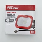 Hyper Tough 2500 Lumen Corded Led Work Light 360 Adjustable Handle Hd Body New. Price: $17.95.