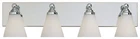 Nib Nice Designers-fountain Lighting 6494-CH Bathroom Chrome 4-LITE Vanity Open. Price: $99.95.