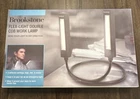 Brookstone Flex Light Double Cob Work Reading Shop Lamp Hands Free Led Open Box. Price: $23.99.