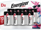 2 Pack Energizer Max D Batteries (16 Total), Cell Alkaline New. Price: $23.50.