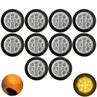 All Star Truck Parts 2" Round Amber/red 13 Led Light Side Marker Clearance New. Price: $74.50.