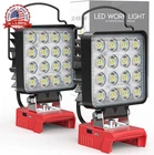 Mtiolhig 2PCS Cordless Led Work Light Compatible With Milwaukee 18V BATTERY,112W New. Price: $49.93.