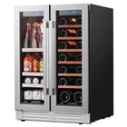 Ca'lefort 24 Inch Wine Beverage Cooler Refrigerator Dual Zone 60 Cans 20 Bottles New. Price: $671.99.