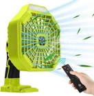 Choerinton Portable Fan Compatible With Ryobi 18V Battery Cordless New. Price: $39.95.