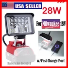 Outdoor Led Work Light For Milwaukee 18V Li-ion Battery W/usb Indoor New. Price: $25.99.